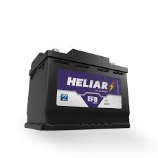 Bateria Heliar EFB - HEFB60HD - 60Ah - 24 meses de garantia (Pagamento em até 6x s/juros) CONSULTE NOSSO PREÇO À VISTA. BATERIA A BASE DE TROCA